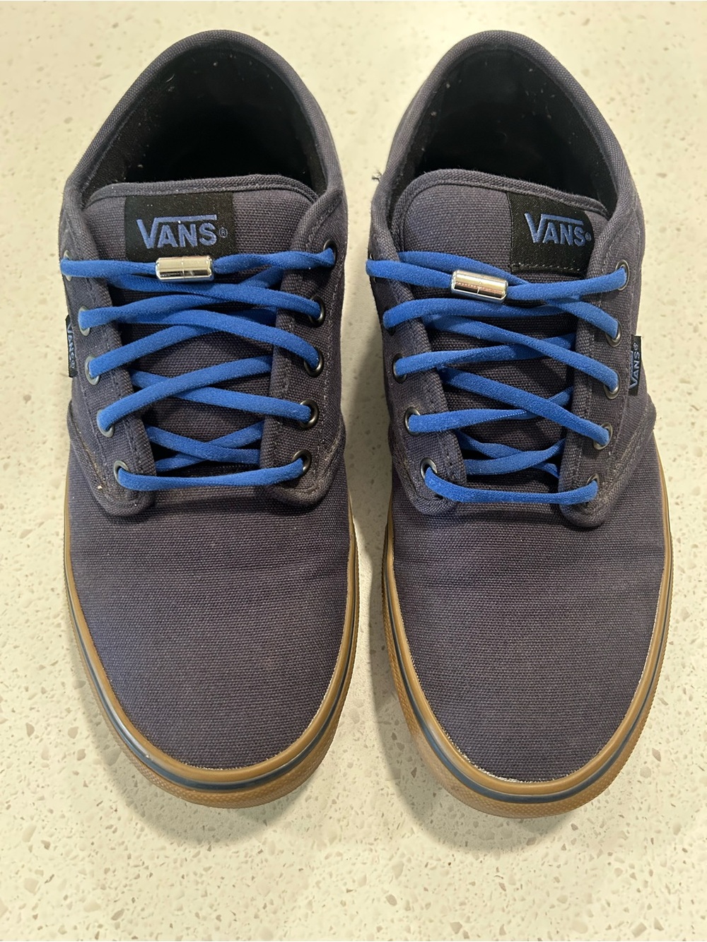 Vans Atwood Navy/Gum Canvas Sneakers - Size 11 Men’s